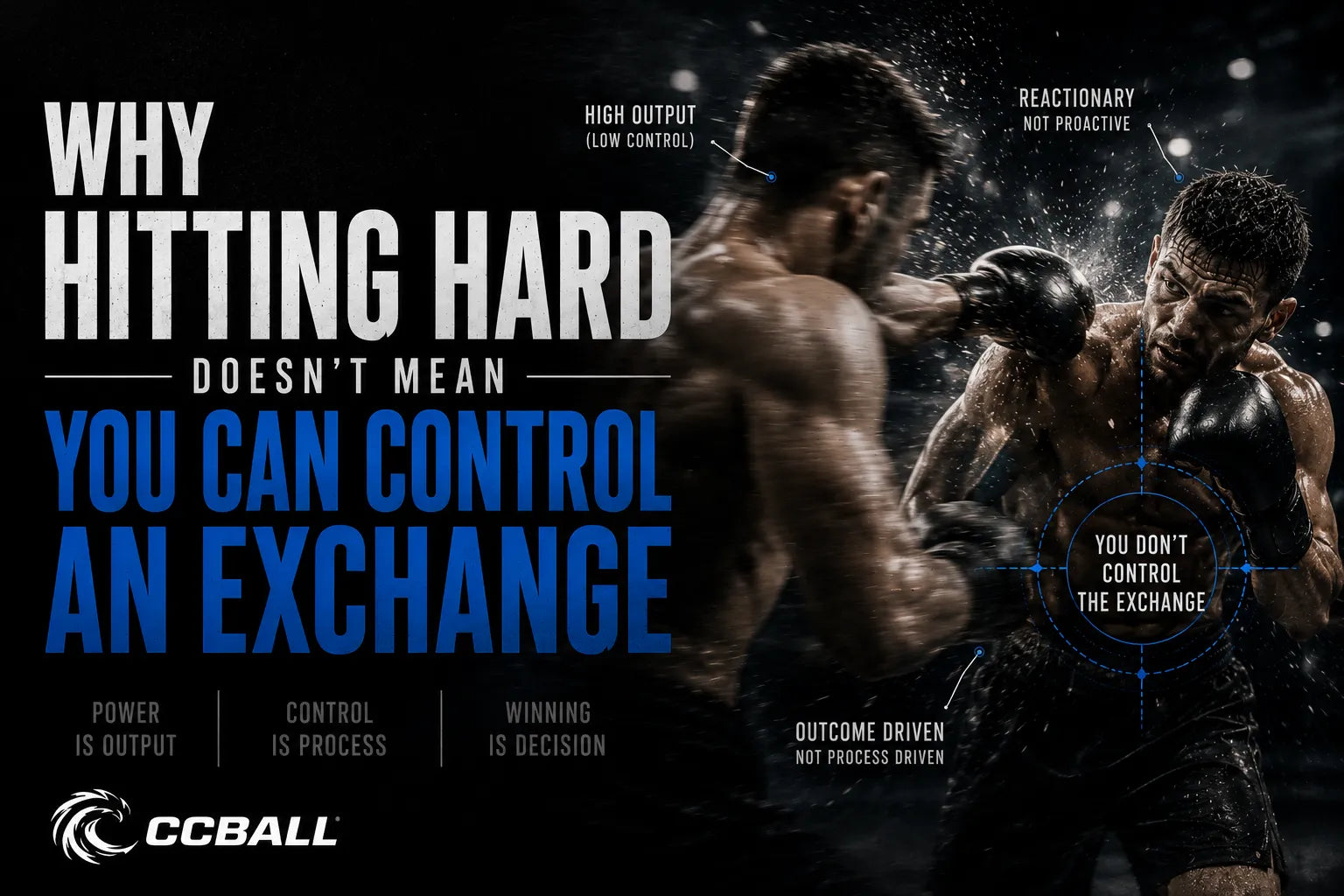Why Hitting Hard Doesn’t Mean You Can Control an Exchange