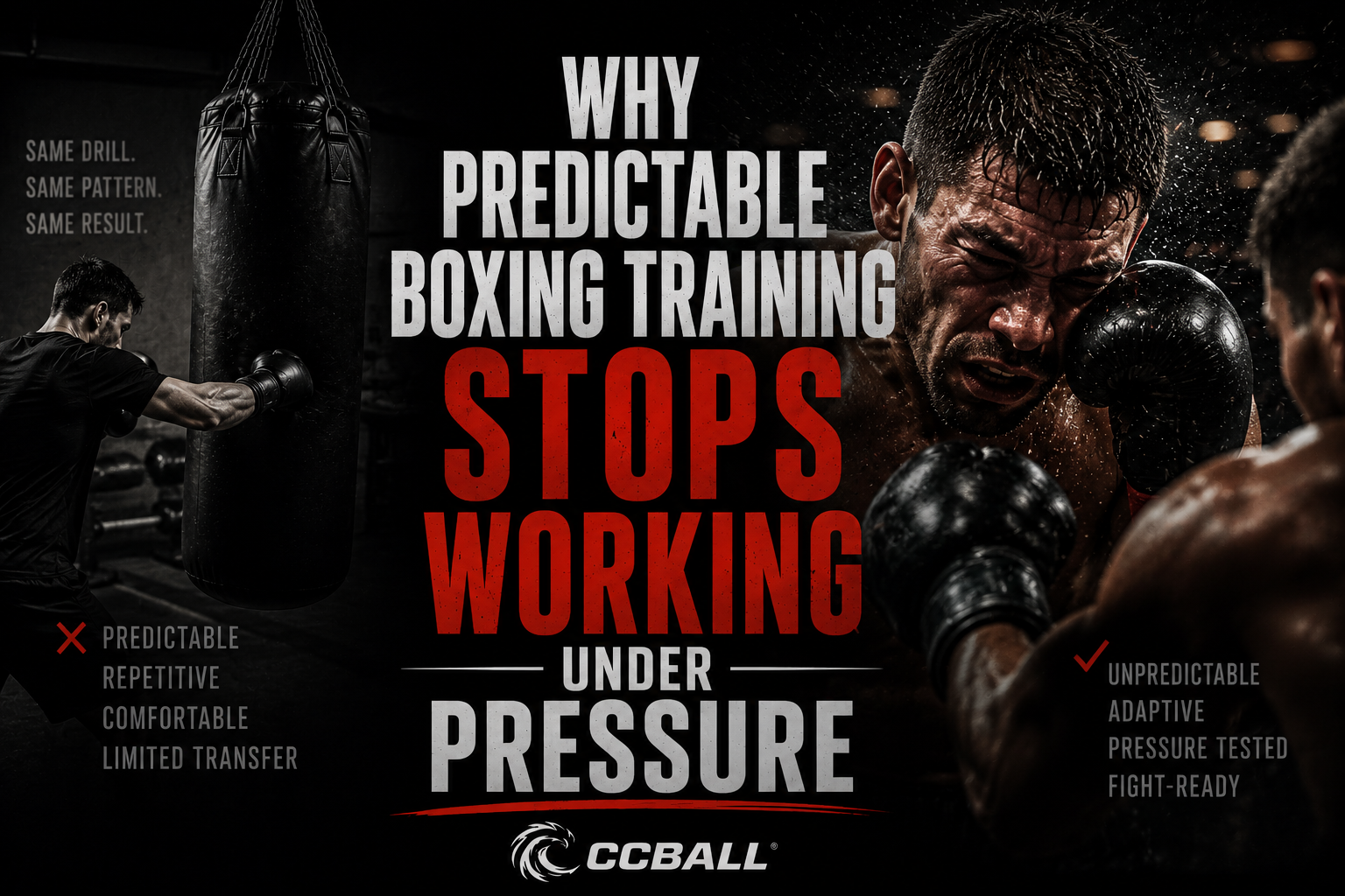 Why Predictable Boxing Training Stops Working Under Pressure