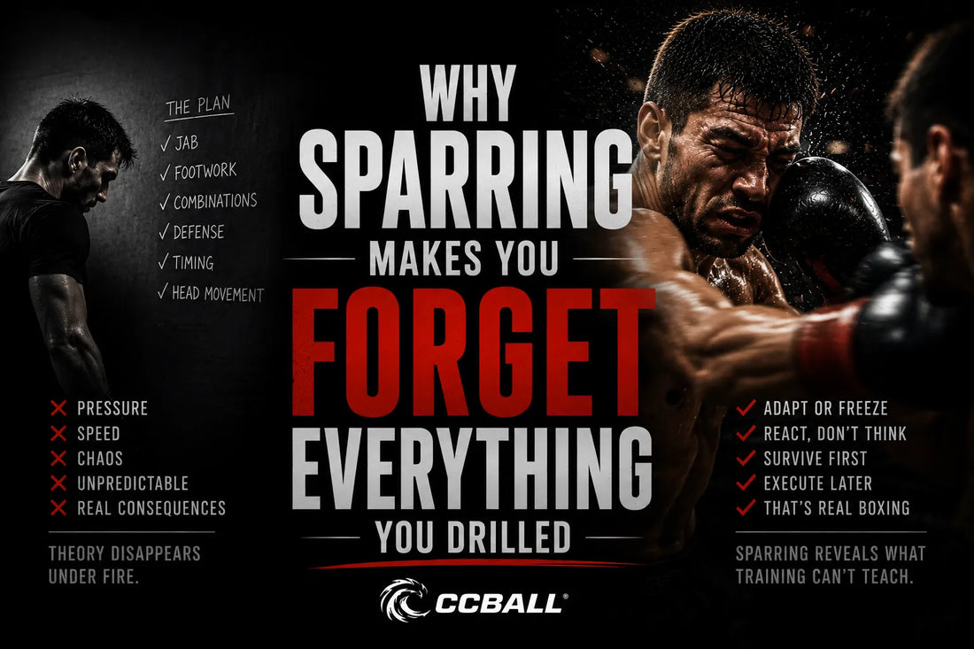 Why Sparring Makes You Forget Everything You Drilled