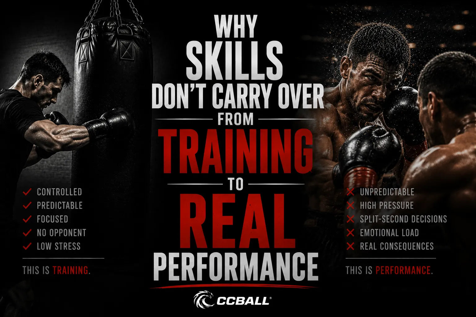 Why Skills Don’t Carry Over From Training to Real Performance