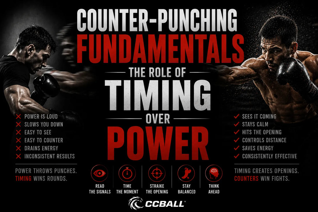 Counter-Punching Fundamentals: The Role of Timing Over Power