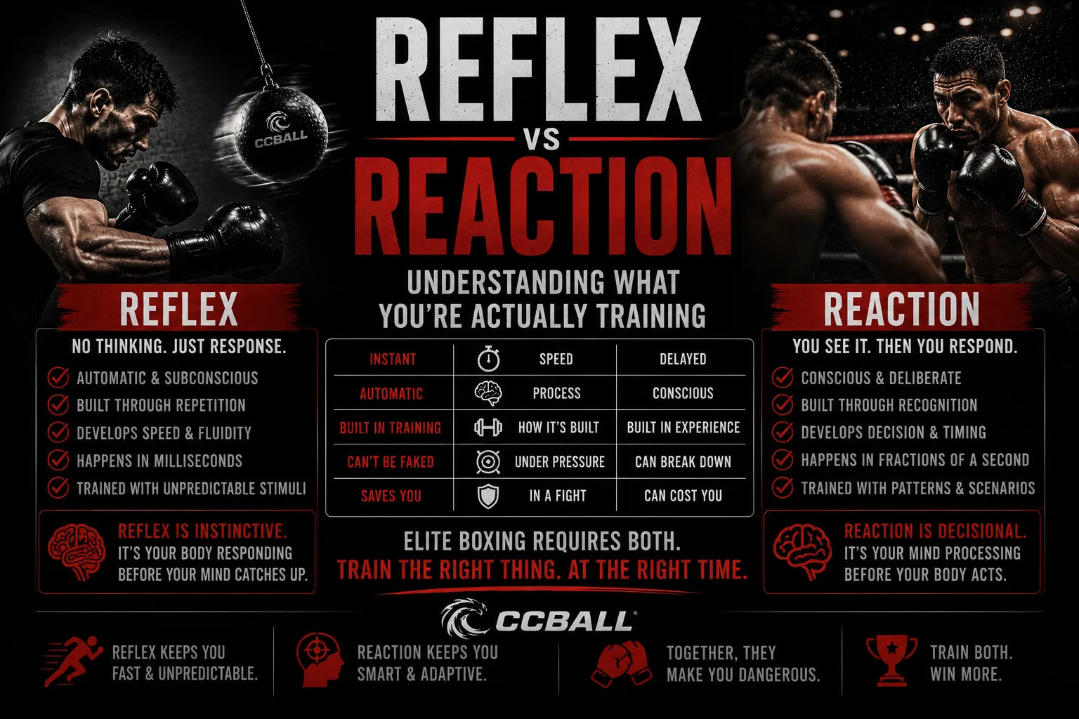 Reflex vs Reaction: Understanding What You’re Actually Training