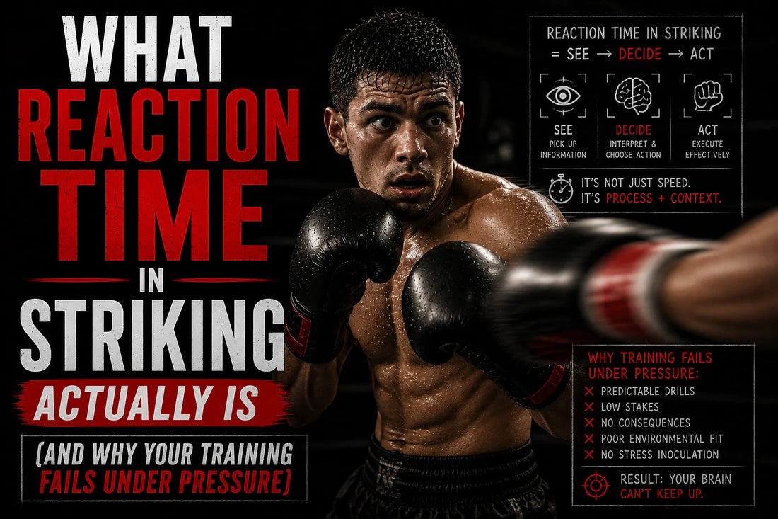 What Reaction Time in Striking Actually Is (And Why Your Training Fails Under Pressure)